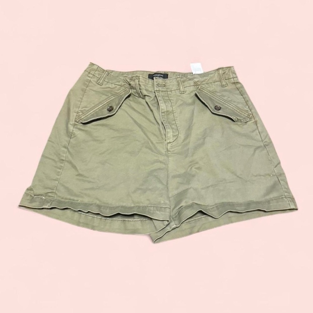 Banana Republic Women's Khaki Green Cargo Shorts